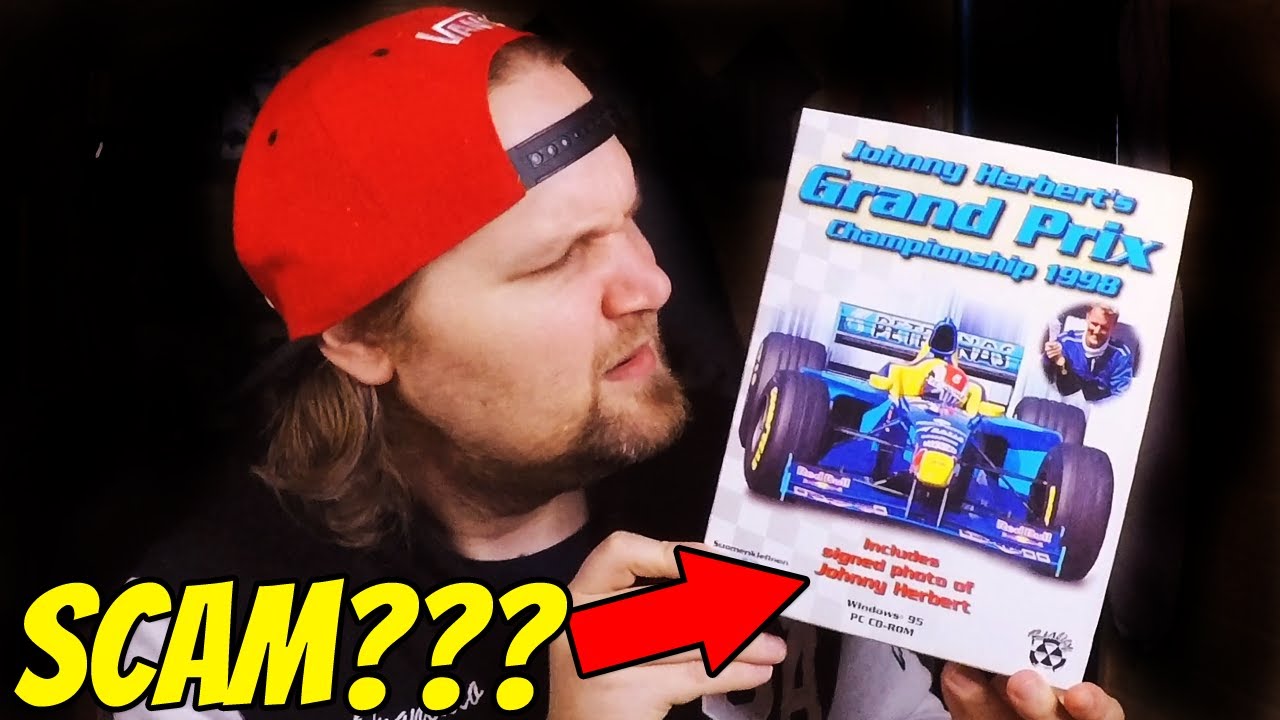 Johnny Herbert's Grand Prix Championship 1998 PC Big Box Unboxing