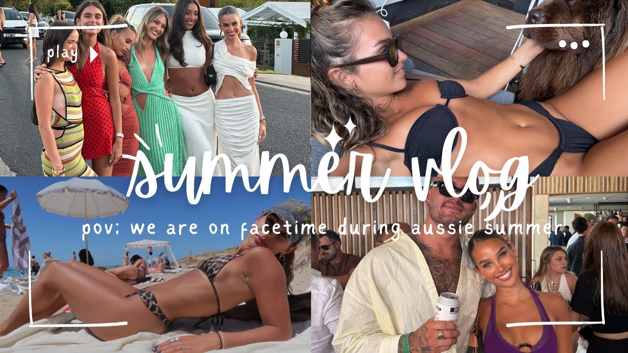 pov:  you're on FaceTime with me during an Aussie Summer! + life update