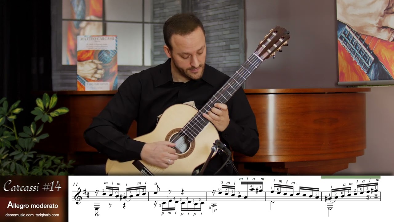 Carcassi: Study No. 14, Op. 60 (Tariq Harb, guitar)