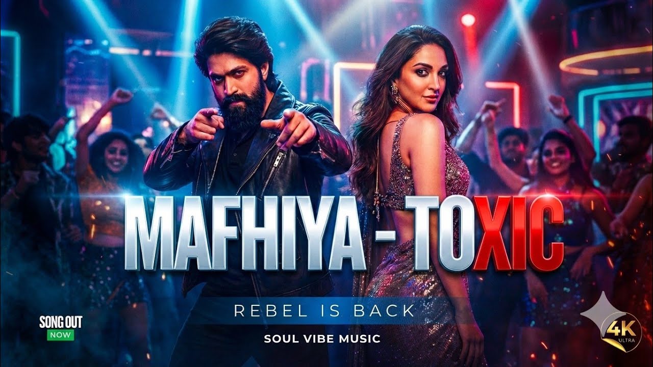 Toxic Mafhiya 2 | Song Out Now | Kiara advani Rocking Star Yash | Gitu Mohanadas Party song 