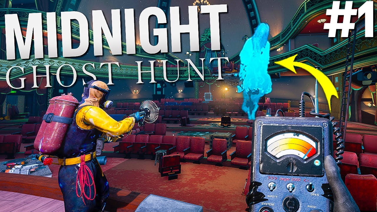 8 Youtubers caçando fantasmas em Midnight Ghost Hunt!