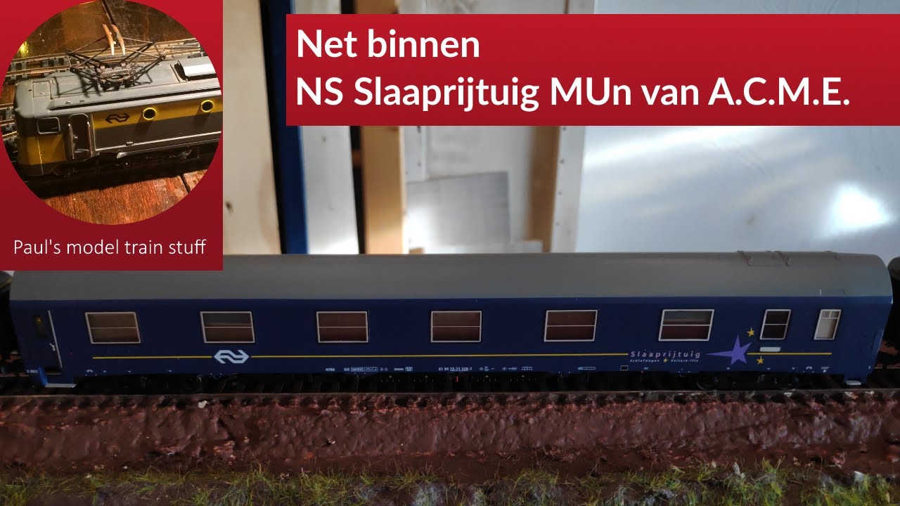 NS Slaaprijtuig MUn van A.C.M.E.