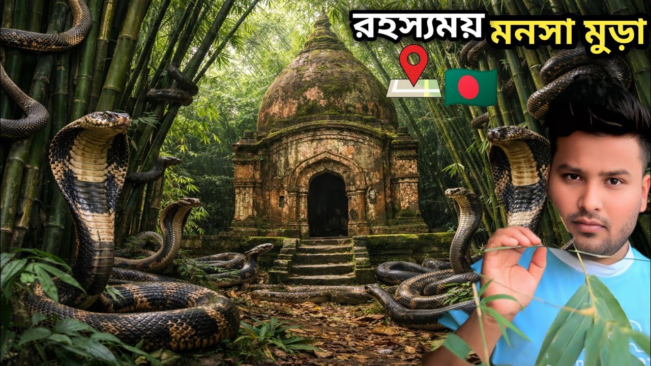 বাঁশের পাতা ছিঁড়লেই সাপ!চাঁদপুর কচুয়ার রহস্যময় মনসা মন্দির 😱 Kachua chandpur 