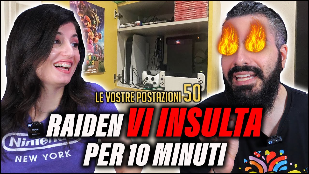 RAIDEN VI INSULTA per 10 minuti! Le Vostre Postazioni 50