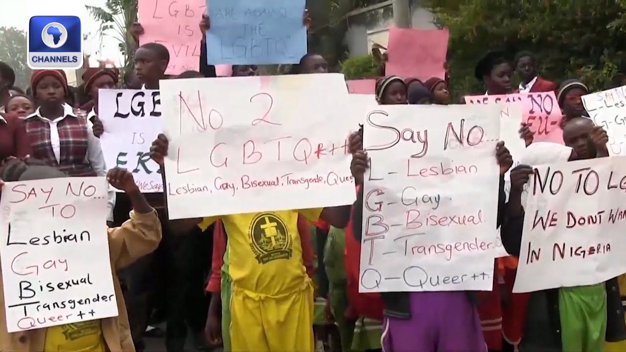 Students In Protest Against LGBTQ In Plateau