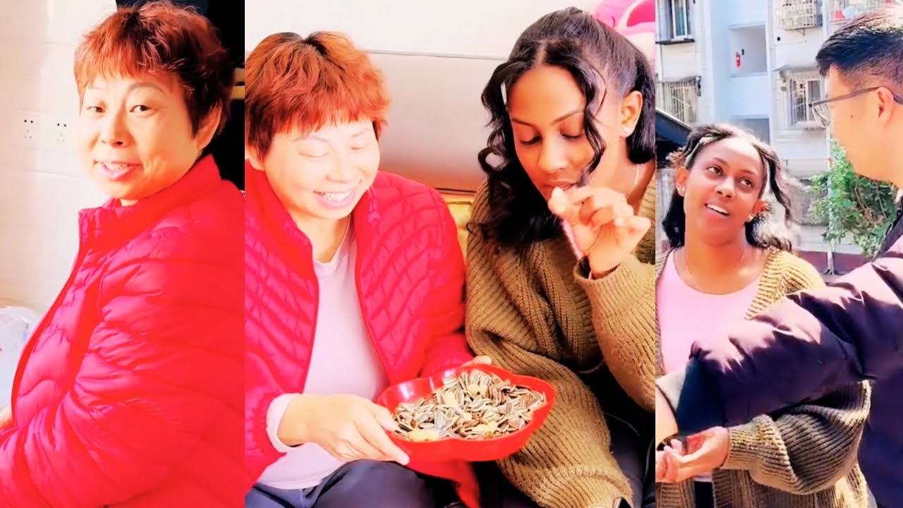 Rosa and her mother-in-law learn Chinese