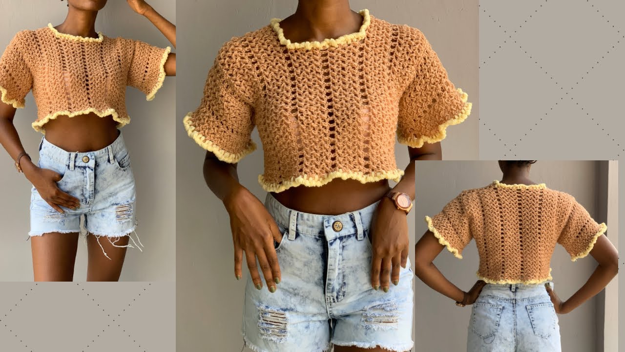 Crochet T-shirt tutorial | beginner friendly @ZxCrochets