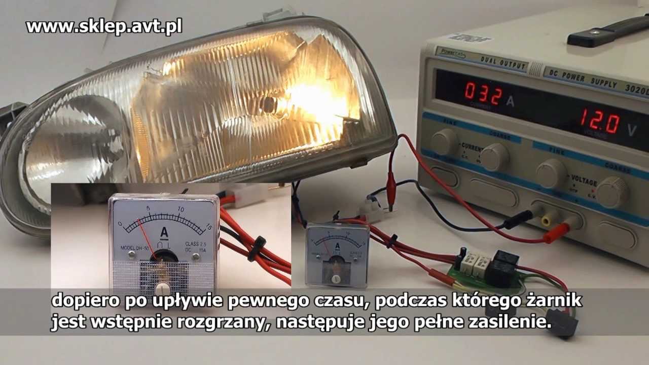 AVT1599 - SOFTSTART DO ŻAR&Oacute;WEK SAMOCHODOWYCH
