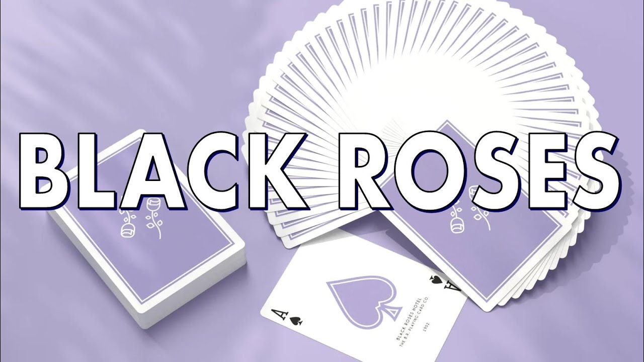 Deck Review - Black Roses Hotel V4 Playing Cards