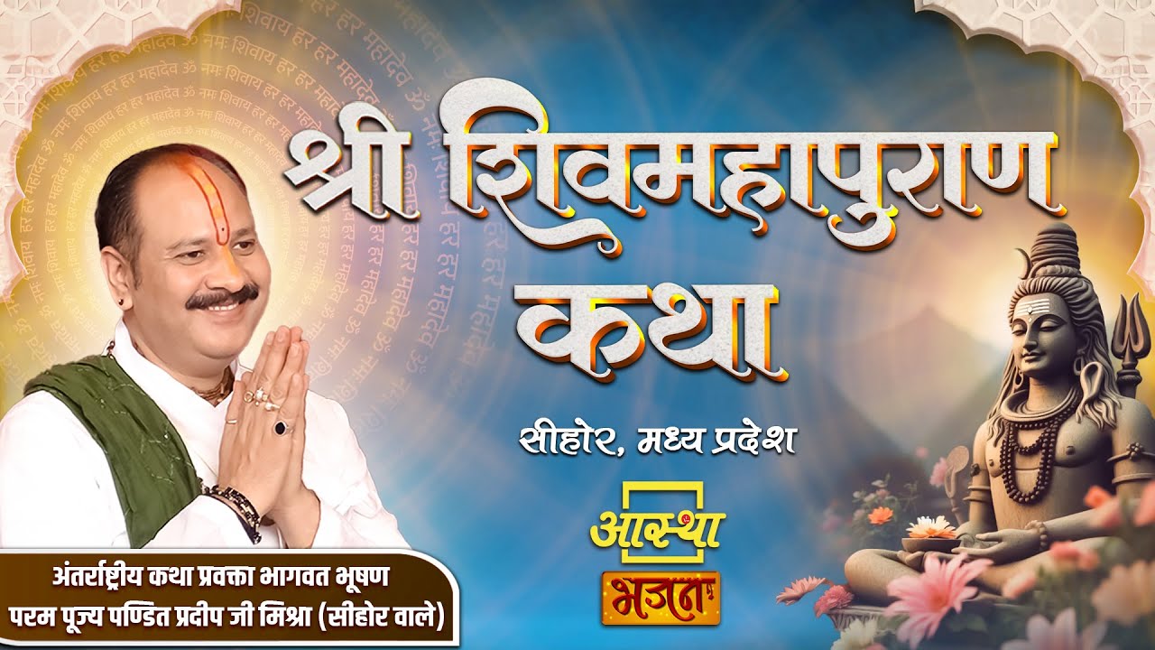 01/09/2025 | श्री शिव महापुराण कथा | पूज्य पण्डित प्रदीप जी मिश्रा | सीहोर,मध्य प्रदेश #om #shiv