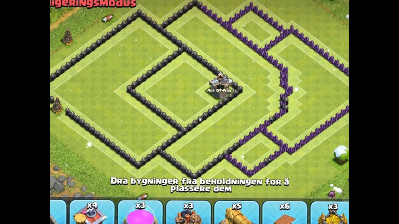 Clash of Clans | TH8 Version Of Famous TH10 Trophy/War Base