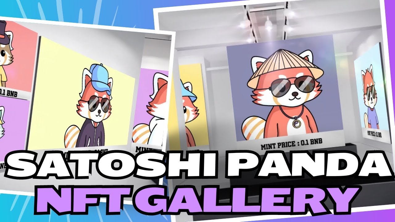 Satoshi Panda NFT Gallery Promo