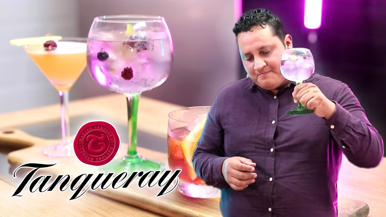 CÓCTELES FÁCILES con GIN TANQUERAY 🥃