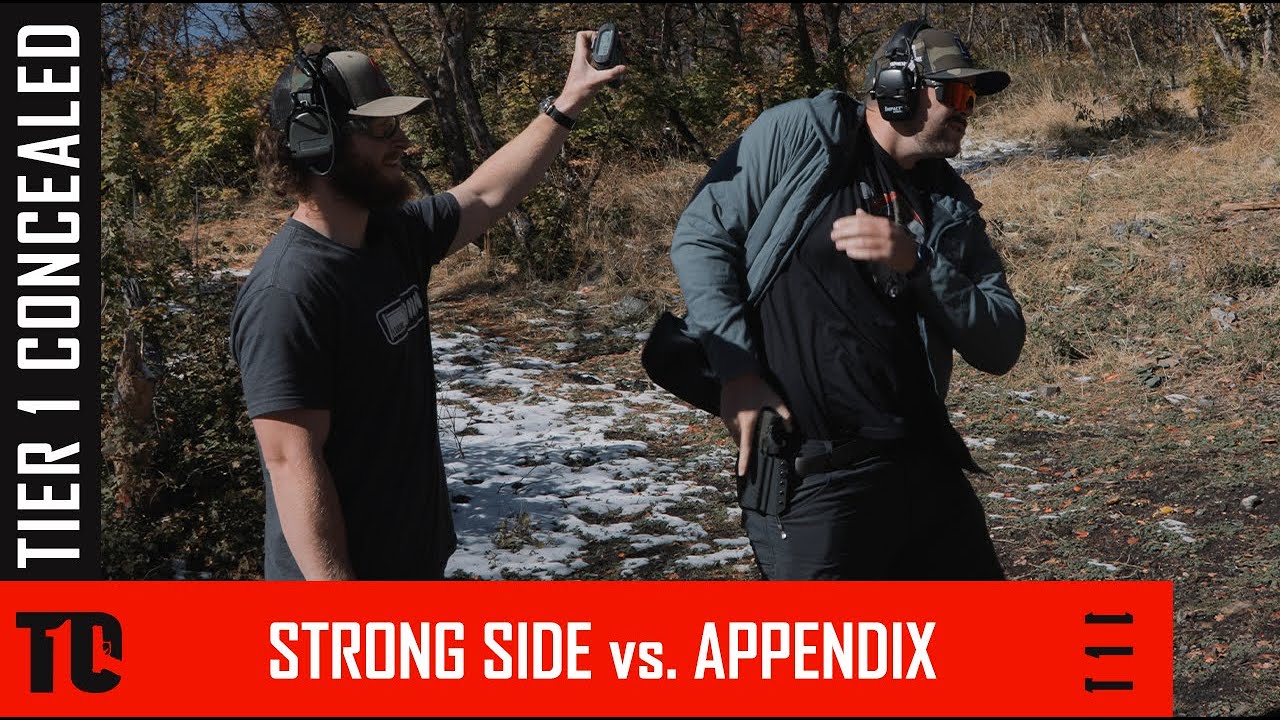 Strong Side vs Appendix Carry - Pros & Cons