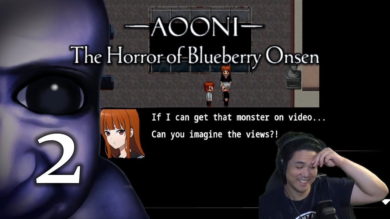 Мике нужен контент! — Ao Oni: The Horror Of Blueberry Onsen, часть 2