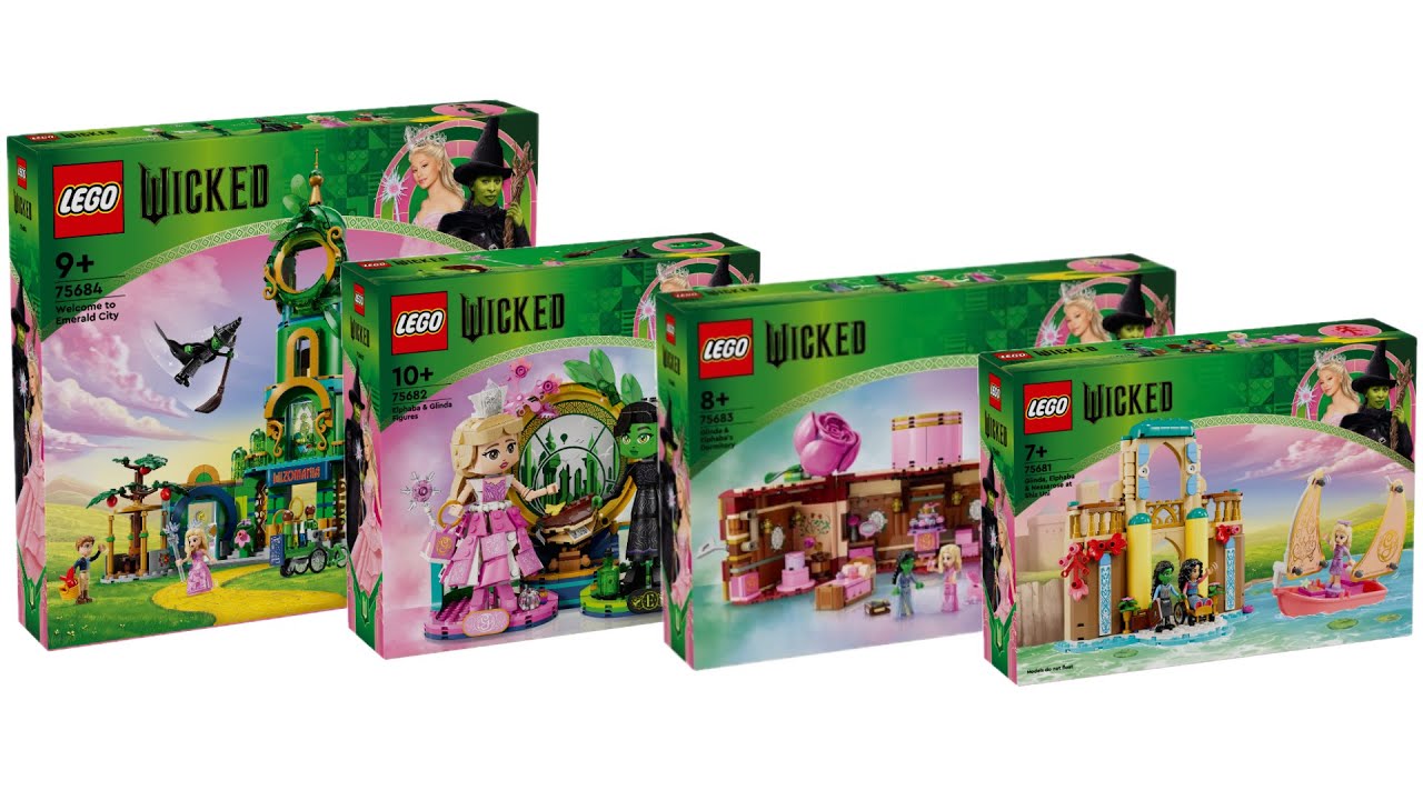 All LEGO Wicked sets 2024 Compilation/Collection Speed Build