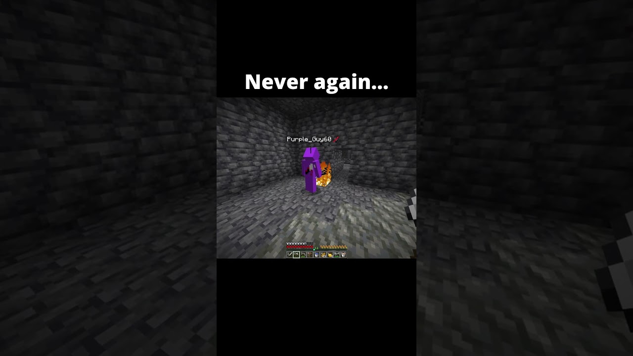 Never again...