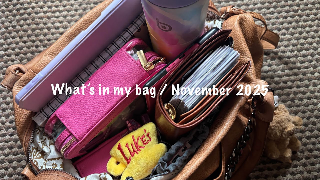 Что в моей сумке-шоппер Emerson Free People / Ноябрь 2025 г. // Pink Planner Girl