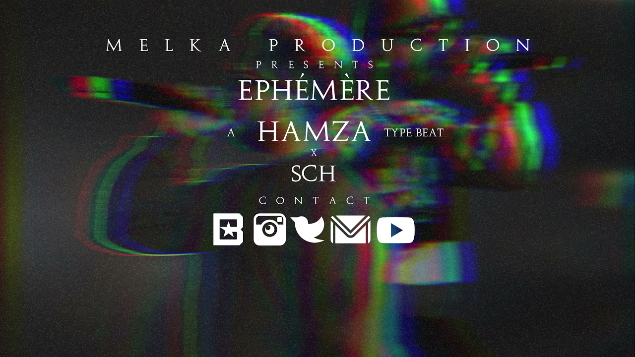FREE ~ HAMZA x SCH Type Beat ~ EPHEMERE ~ Guitar ~ 2022