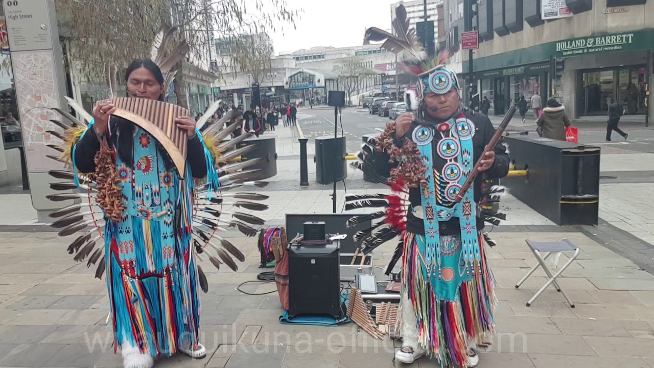 LIVE - Meditation Music - Native Music - Panflute and Quenacho - CALLEJON DE BRUJAS