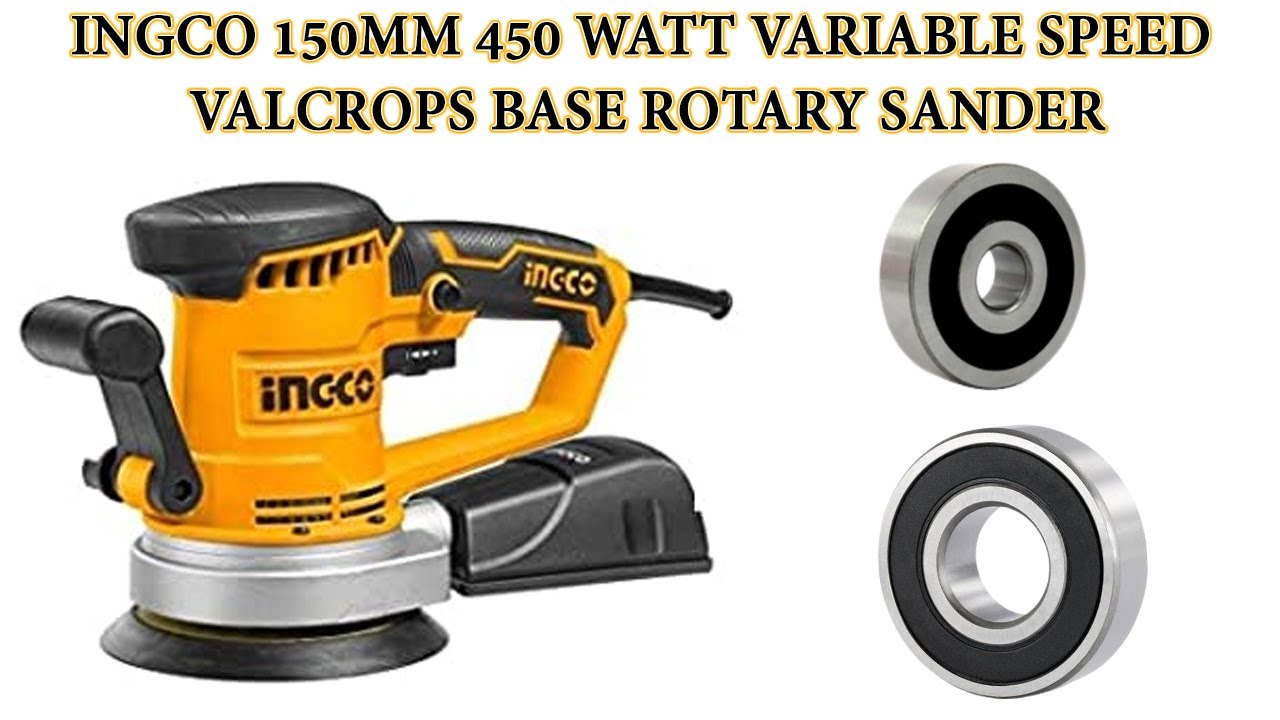 Ingco 150mm 450 Watt Variable Speed Valcrops Base Rotary Sander Repair #powertoolsrepair #ingco