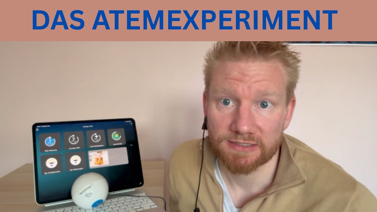 🧪 Atem Experiment mit dem Qiu Ball – HRV & Nervensystem messbar verstehen
