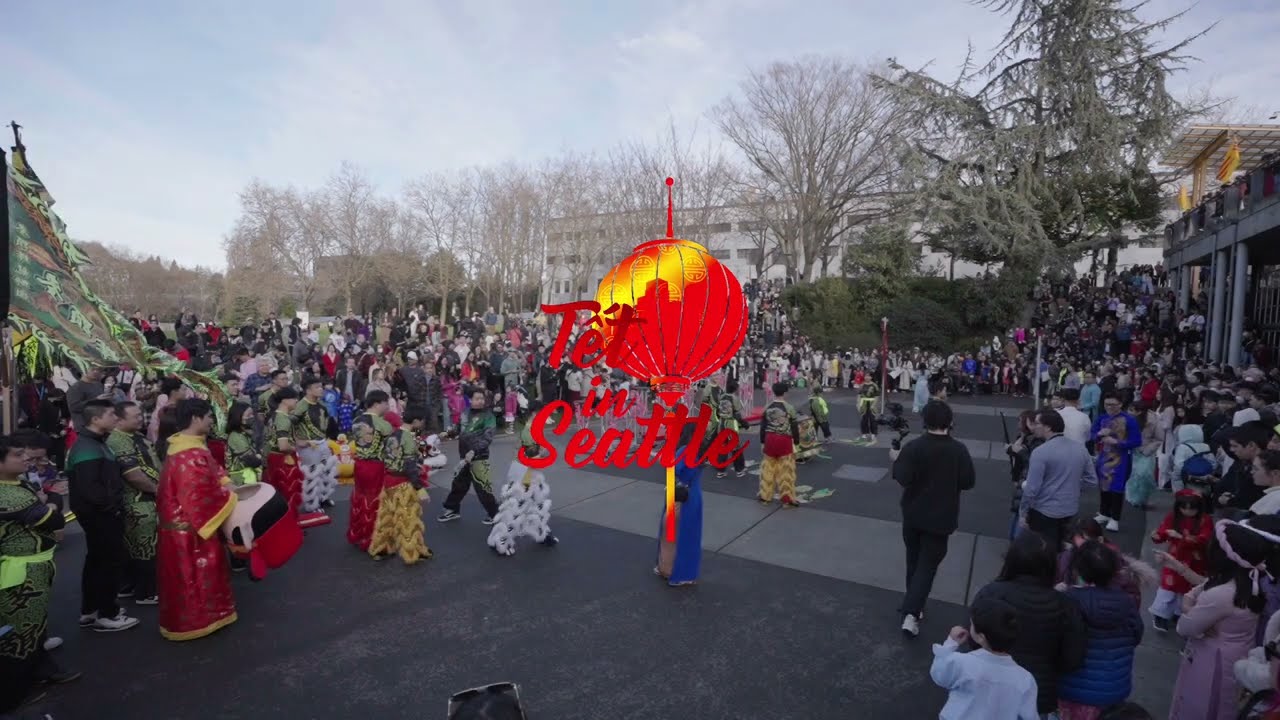 Tết in Seattle 2023 - Mak Fai Lion Dance Performance