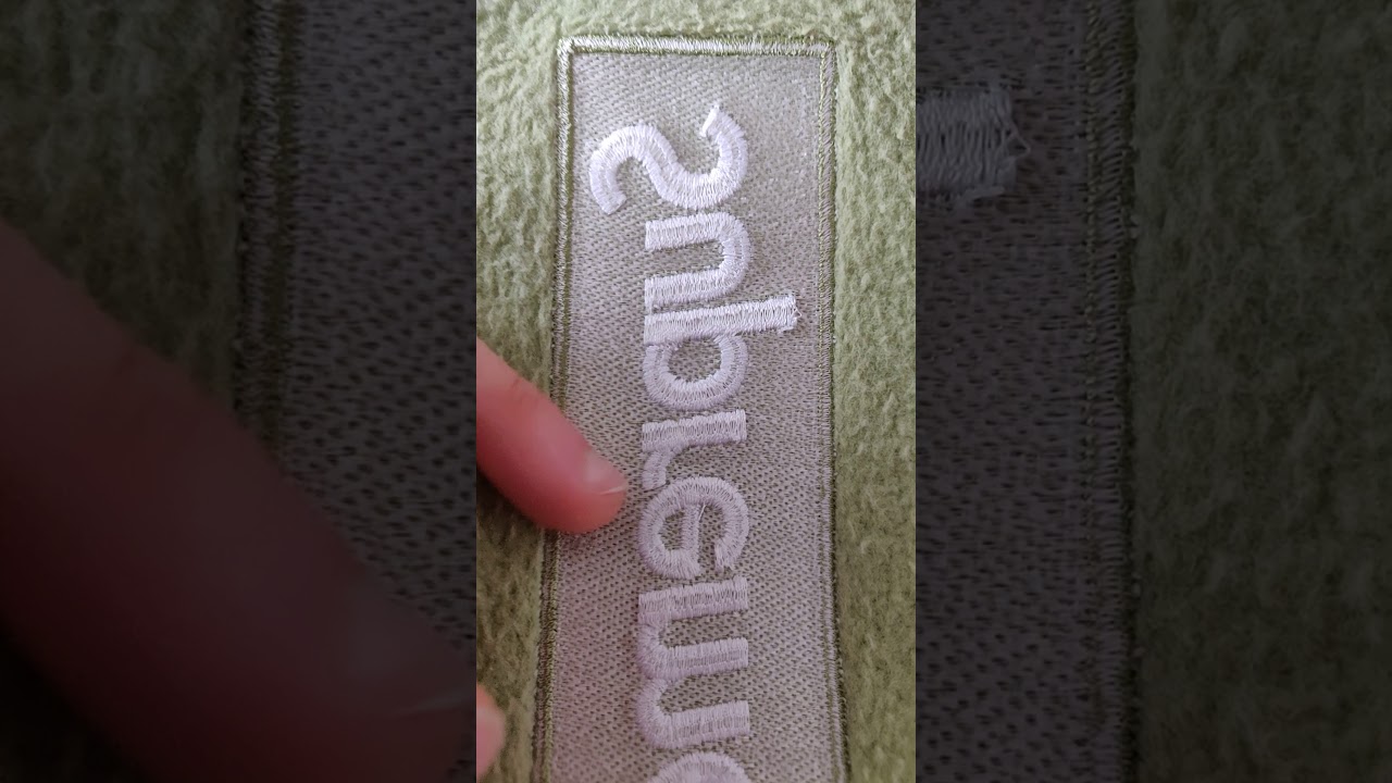 How to legit check a supreme box logo (hoodie)