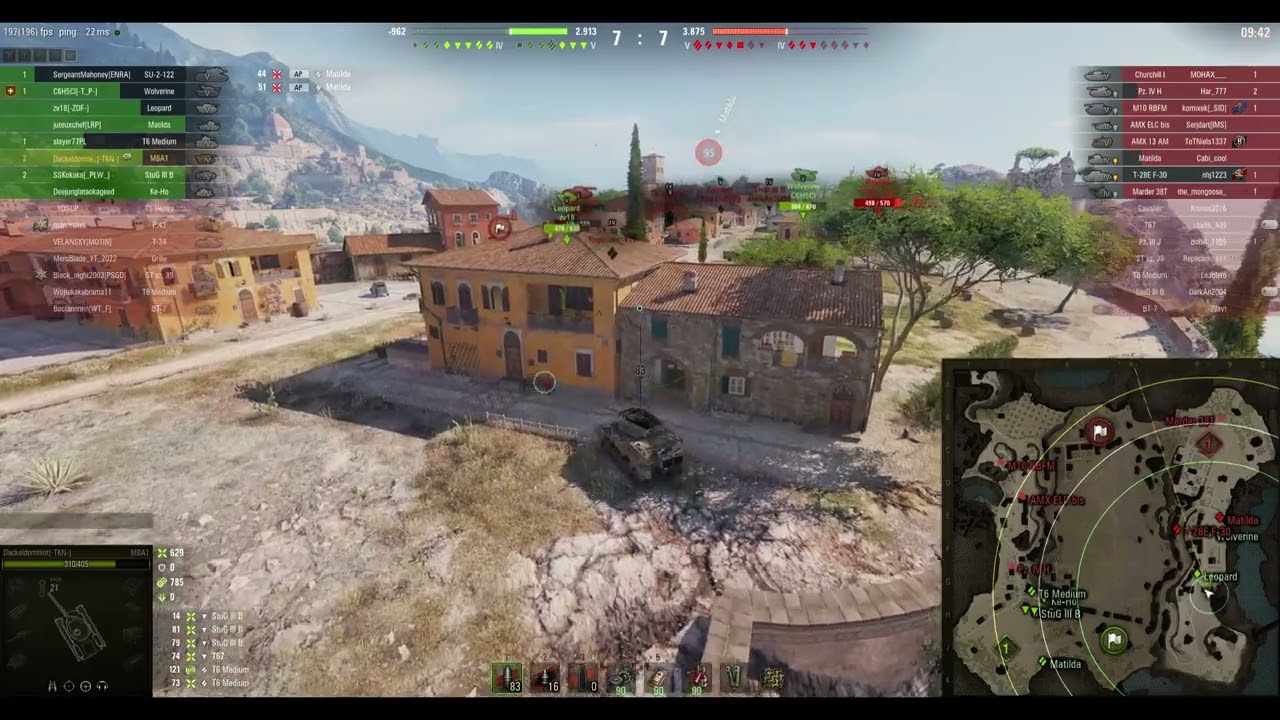 NoobKolchose#15 World of Tanks: Provinze - Kilometergeld, Hardcore Camper und ne Wolverine mit Eier!