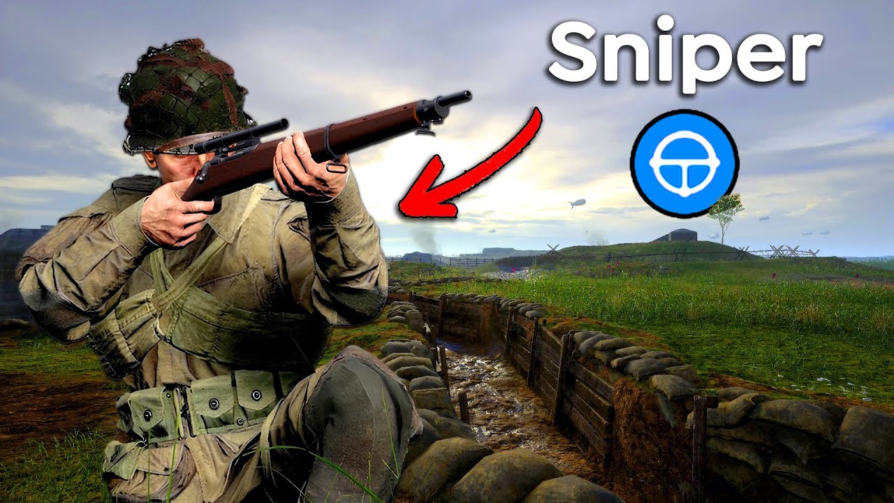 Playing Sniper in Hell Let Loose as the Devs Intended