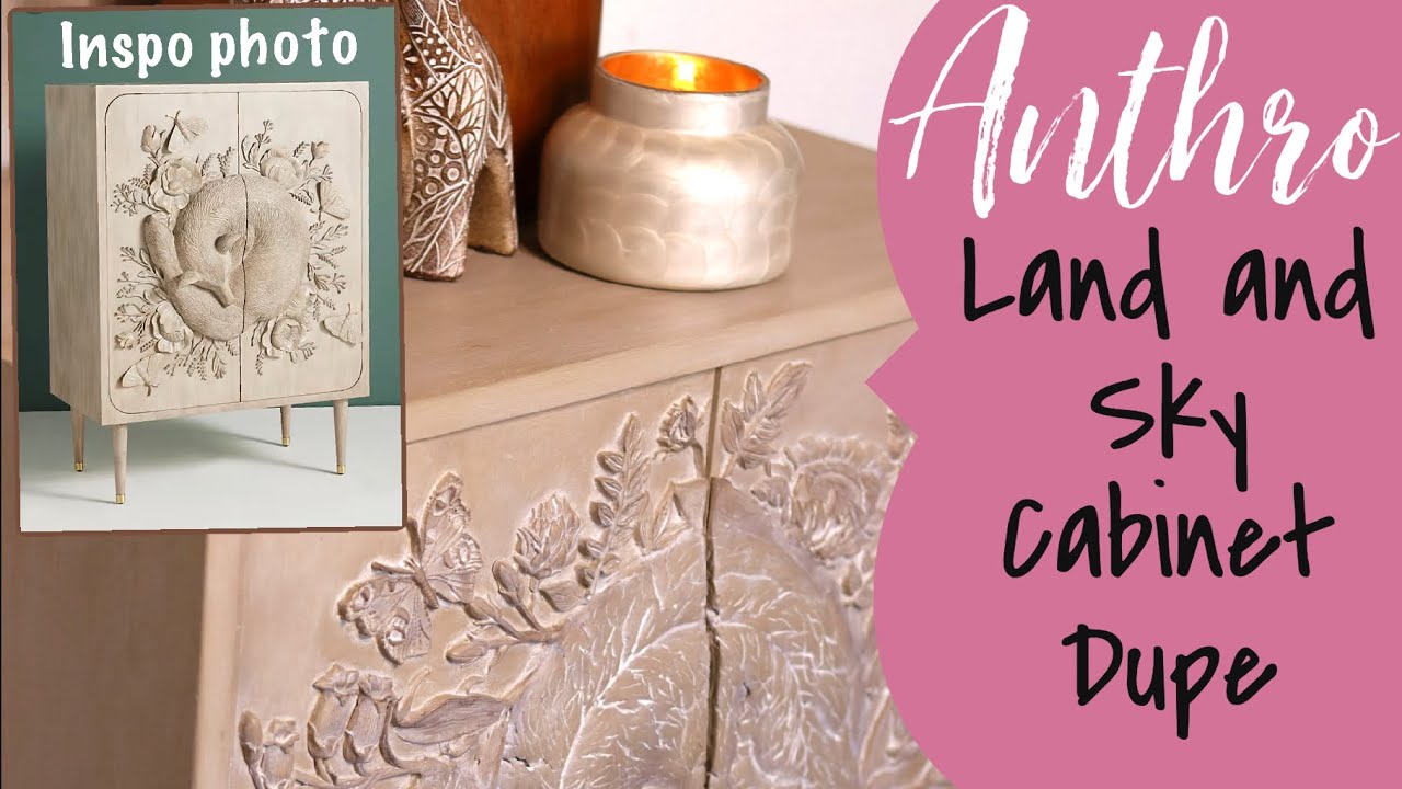 ANTHROPOLOGIE DIY Dupe / Шкаф Land and Sky / Экстремальная трансформация мебели / Искусственное д...