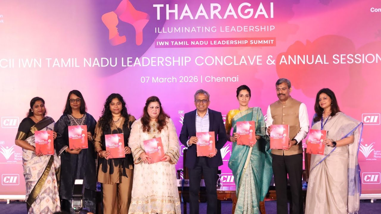 Amudhavalli Ranganathan Takes Over as Chairwoman of CII IWN Tamil Nadu at Thaaragai 2026 Summit