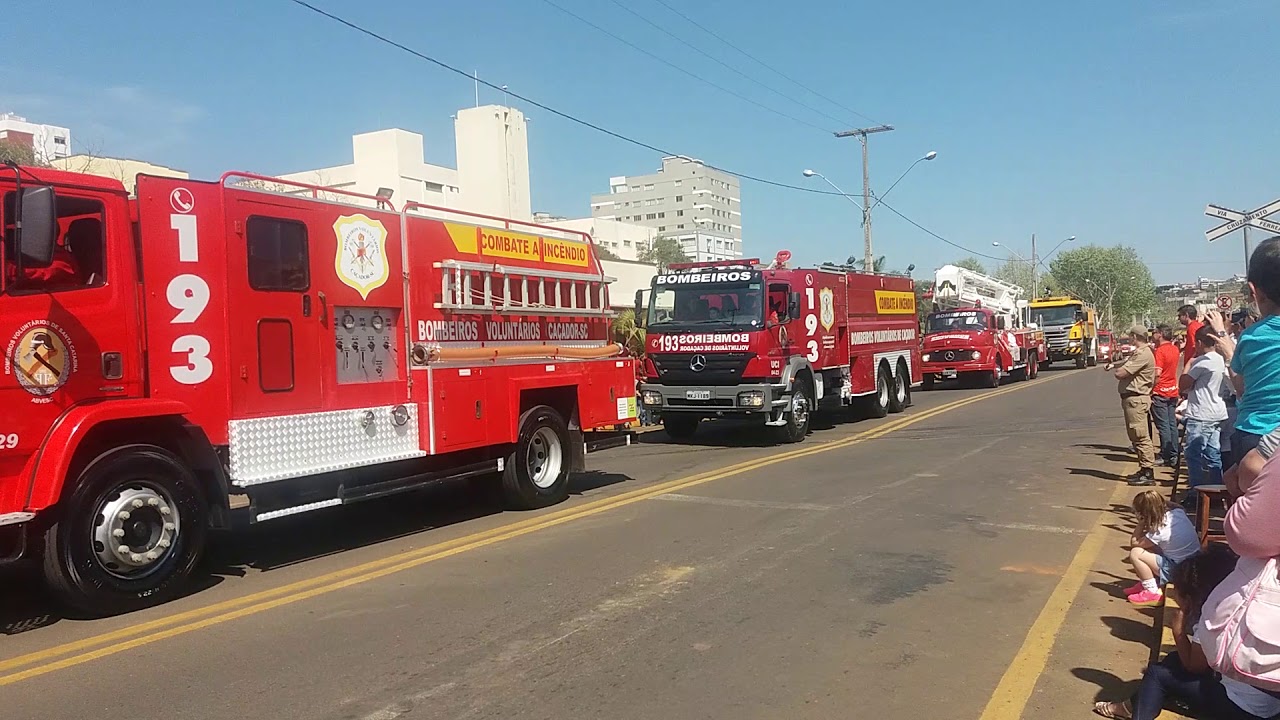 Bombeiros Voluntários de Caçador/SC