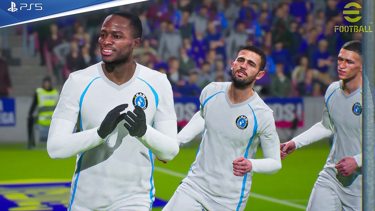 eFootball 2022 - Barcelona Vs Manchester City ● ULTRA GRAPHICS - Gameplay Version 1.0
