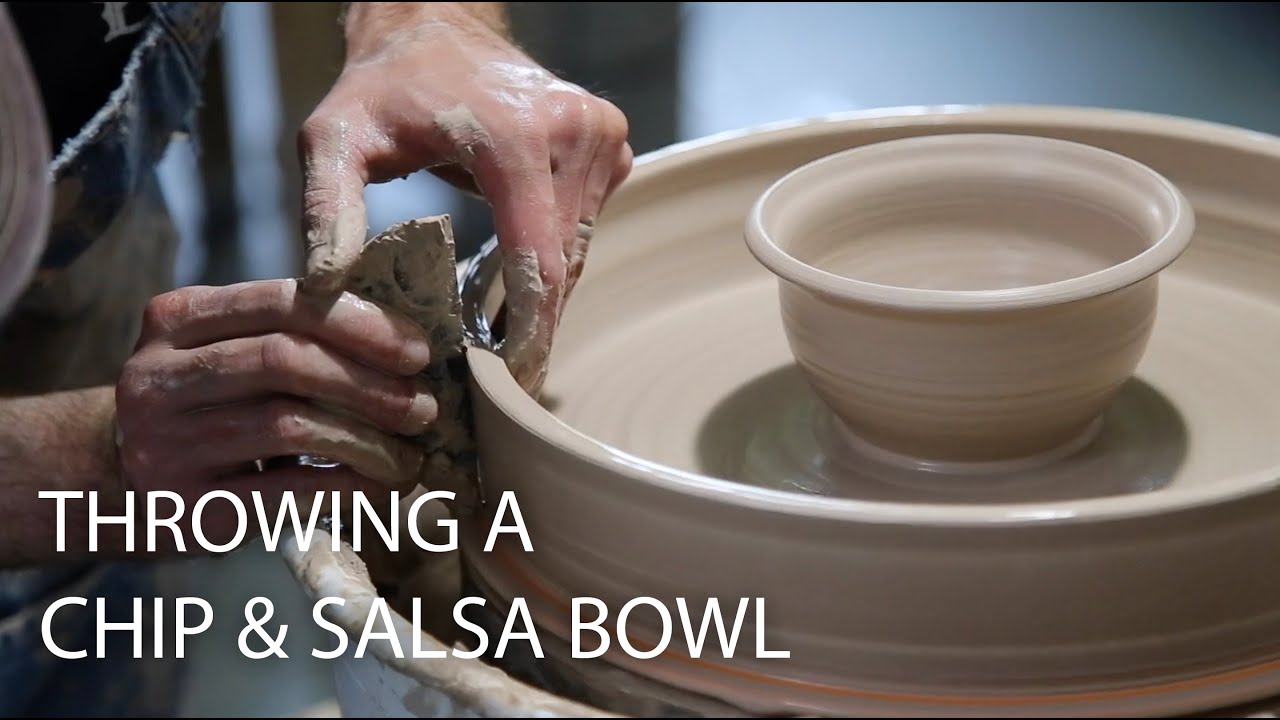 THROWING A CHIP AND SALSA BOWL