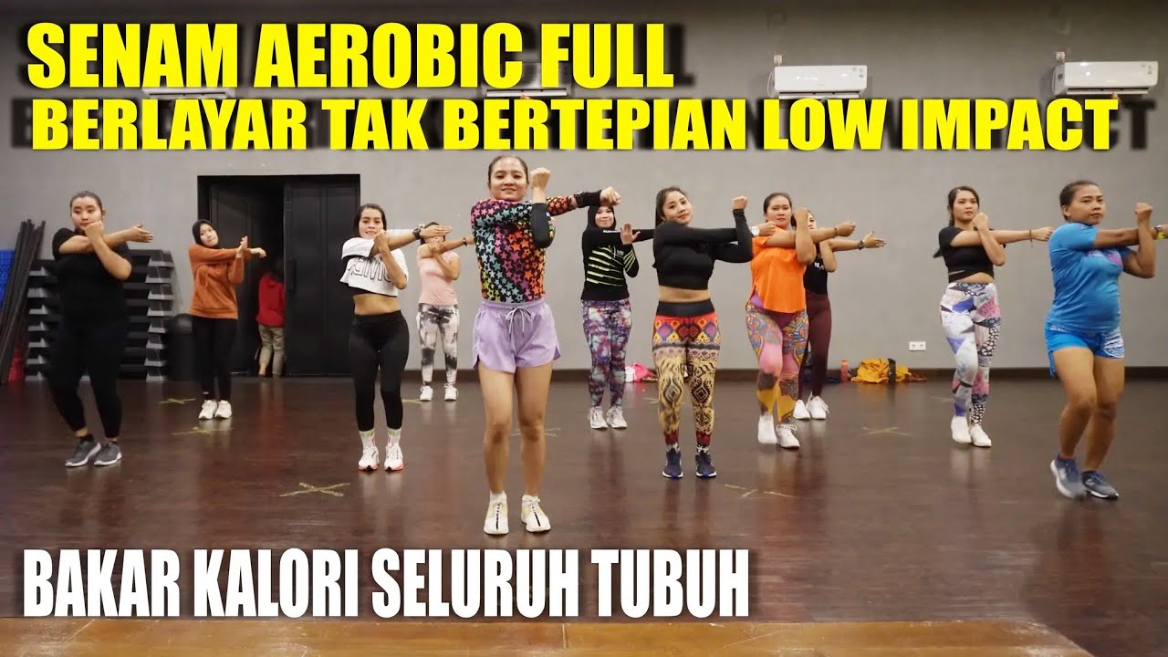 Aerobic menurunkan berat badan low impact | Aerobik berlayar tak bertepian