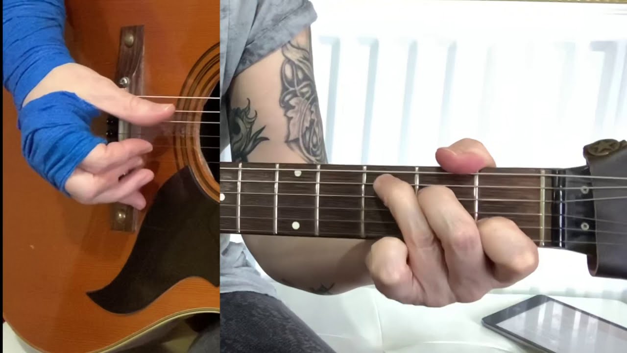 The Ladder Prince guitar lesson easy chords with Lyrics