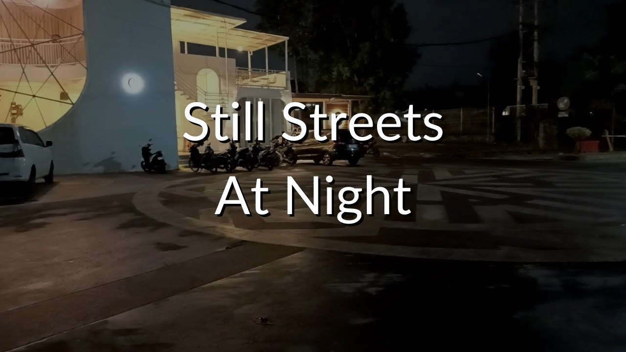 POV Night Walk in Klojen Malang | After Rain | 20 Minutes Of Quiet Walking