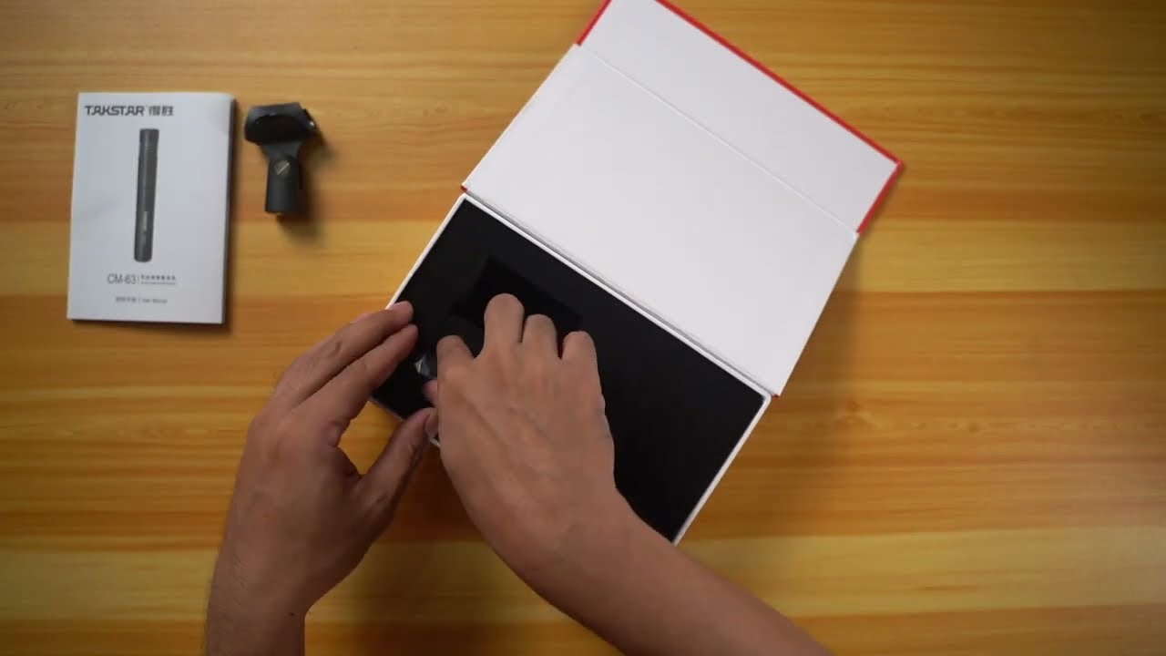 Takstar CM-63 - Unboxing ASMR