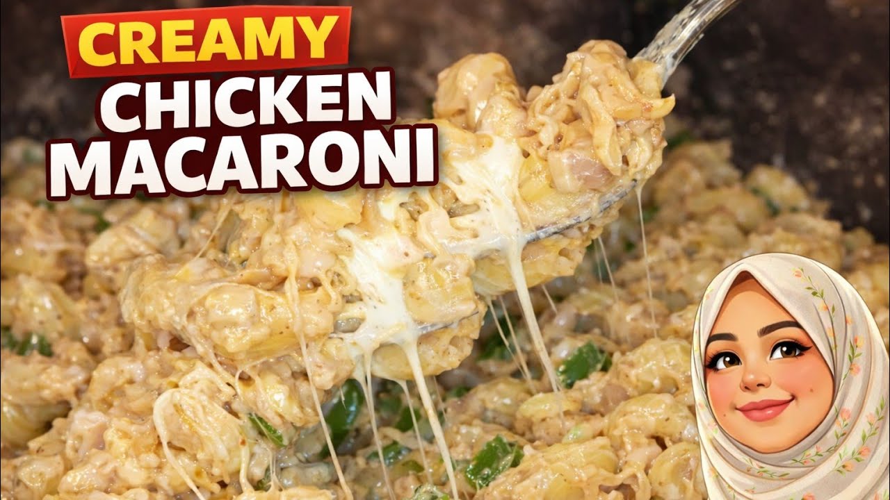 Creamy White Sauce Macaroni Recipe | Quick & Easy Chicken Macaroni by Farah