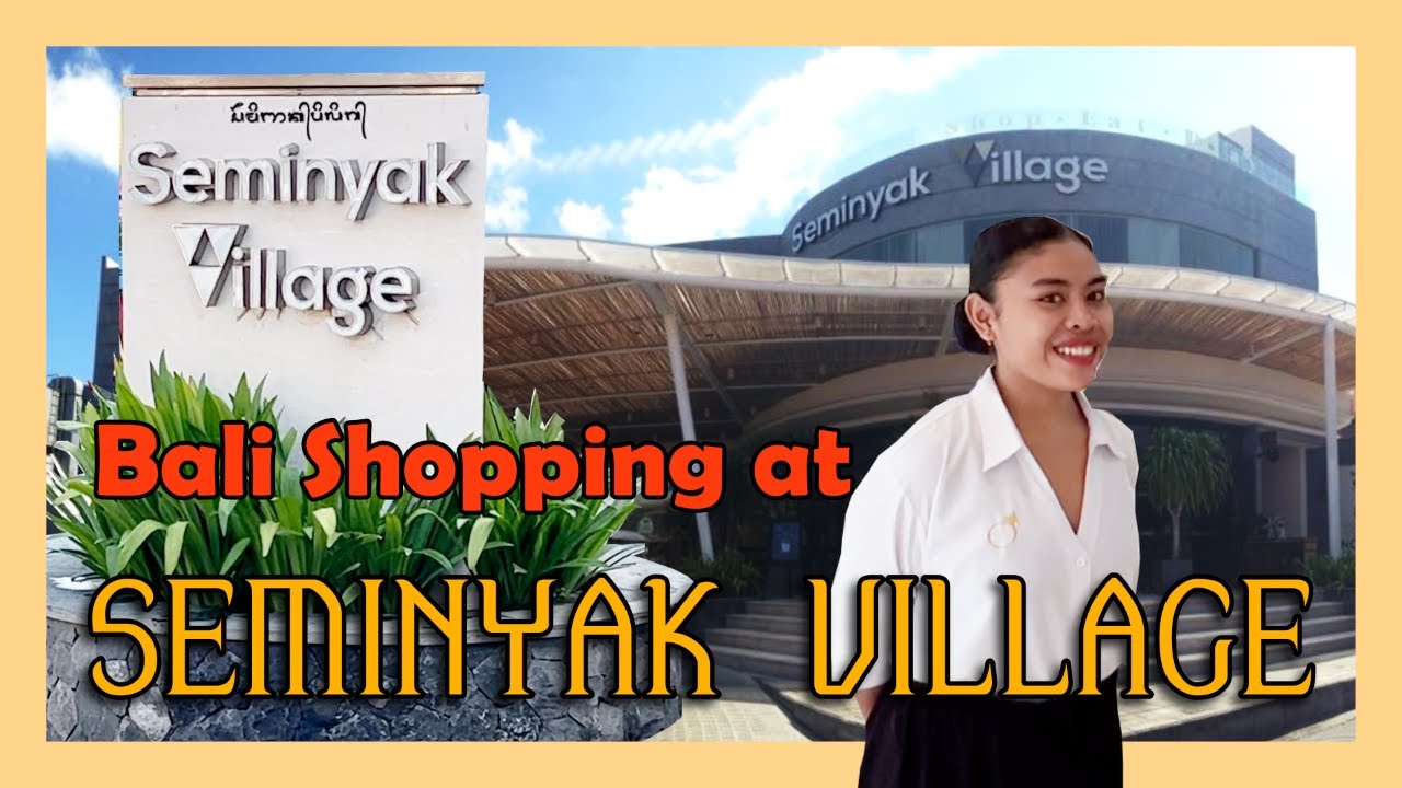 BARGAIN SHOPPING in SEMINYAK at SEMINYAK VILLAGE