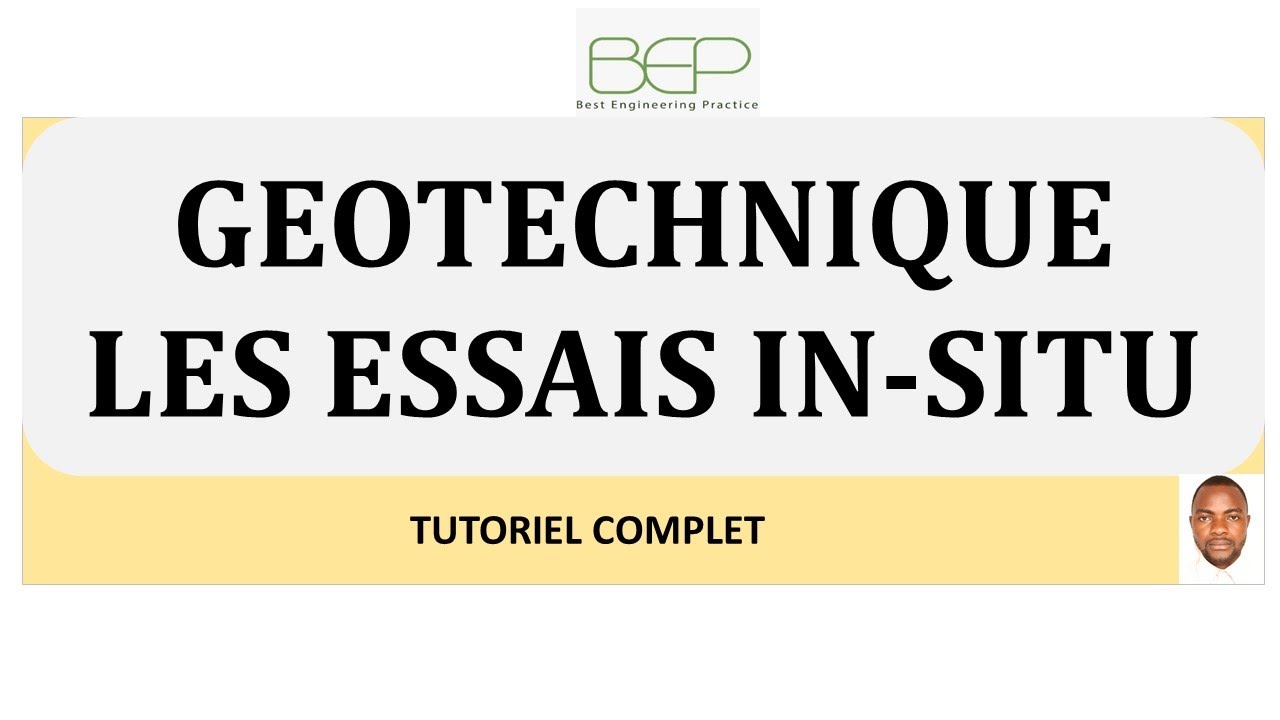 Essais géotechnique in-situ | pressiométrique | CPT | SPT | Pénétromètre dynamique| Tutoriel complet