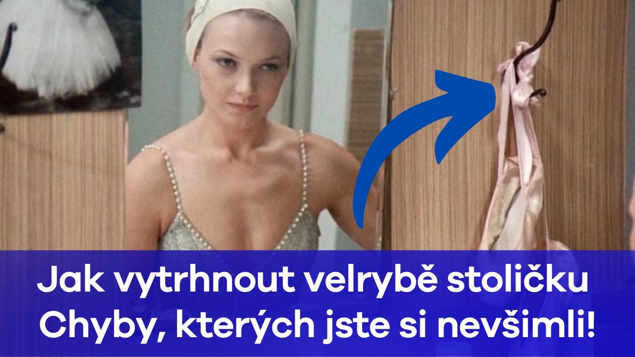 Jak vytrhnout velrybě stoličku: Chyby, kterých jste si nevšimli!
