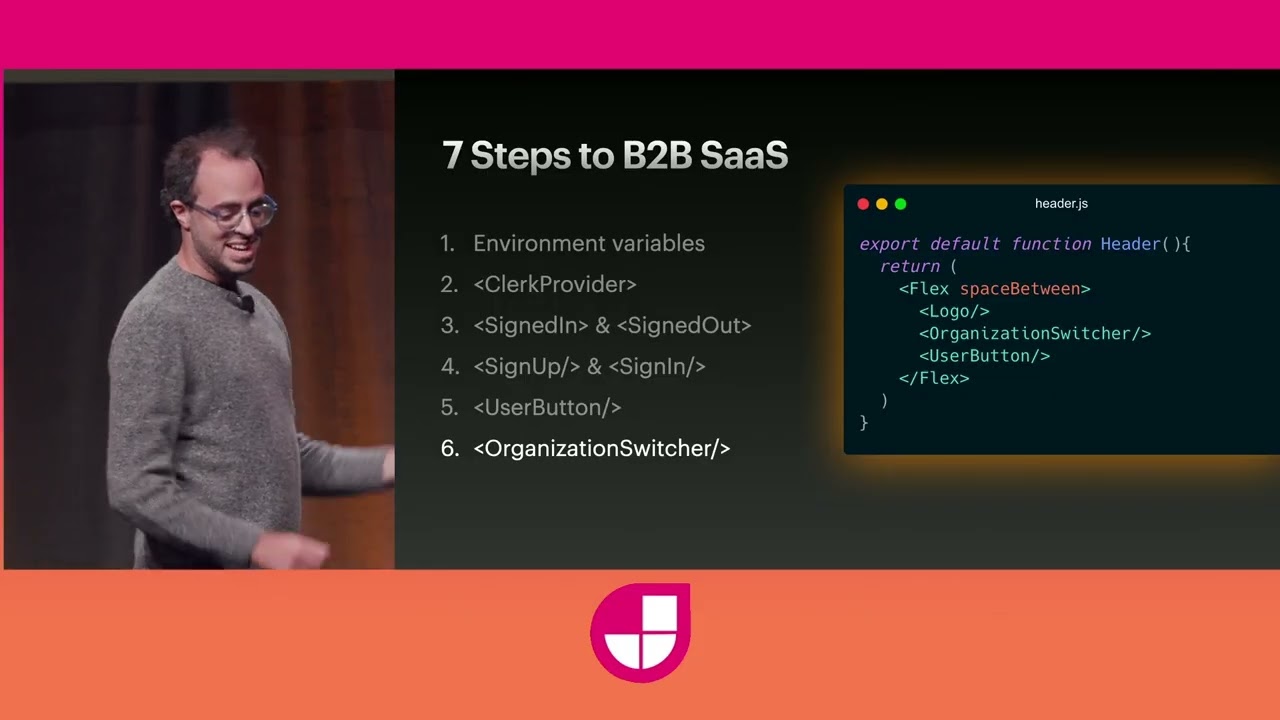 Build a B2B SaaS in 10 minutes with Clerk