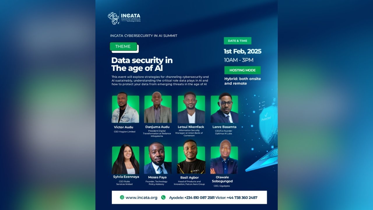 Incata Cybersecurity in AI summit - Data Security in The Age of AI