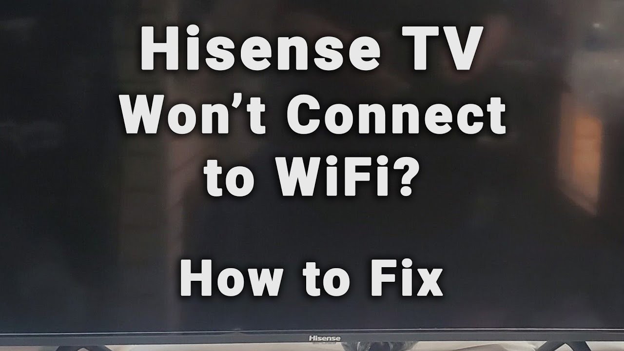 Как быстро исправить проблему с телевизором HISENSE, который не подключается к Wi-Fi | 10-минутно...