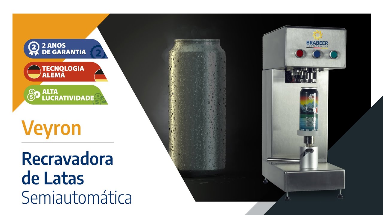 Review Técnico: Recravadora de Latas Veyron | Brabeer