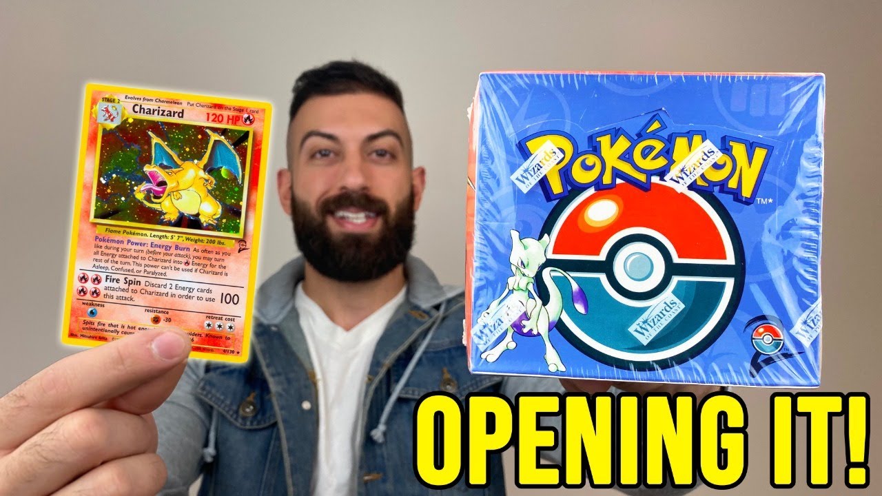 *CAN WE PULL CHARIZARD!?* OPENING POKEMON CARDS RARE BASE 2 BOOSTER BOX! ($3,000+)