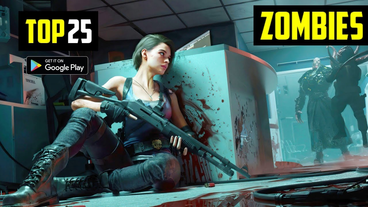 Top 25 Best ZOMBIE Games for Android 2023 | HIGH GRAPHICS (Offline/Online)