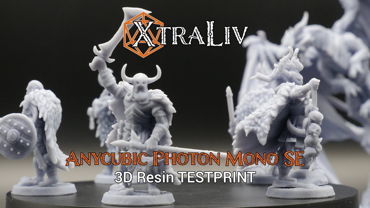 Anycubic Photon Mono SE - Testprint - ANMELDELSE